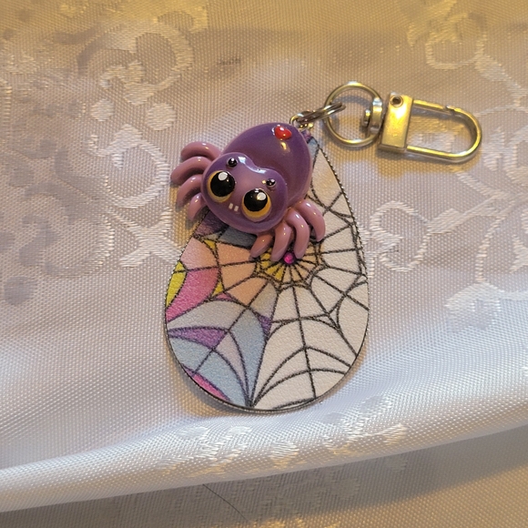 Hand Crafted Accessories - 🌲BUY 1 GET 1 FREE 🌲Hand Crafted Purple Spider Key Holder